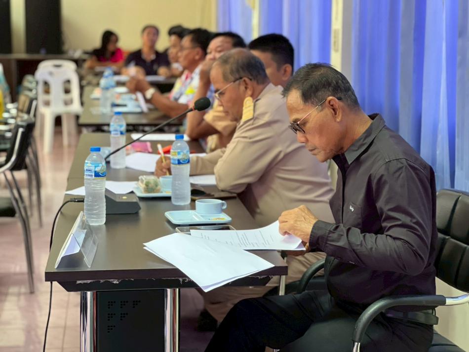 ประชุมสภาองค์การบริหารส่วนตำบลสำโรง สมัยสามัญ สมัยที่ 2 ครั้งที่ 1/2569